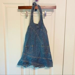 Adorable Toddler denim Summer Dresses